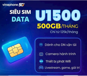Siêu sim data 500Gb/tháng